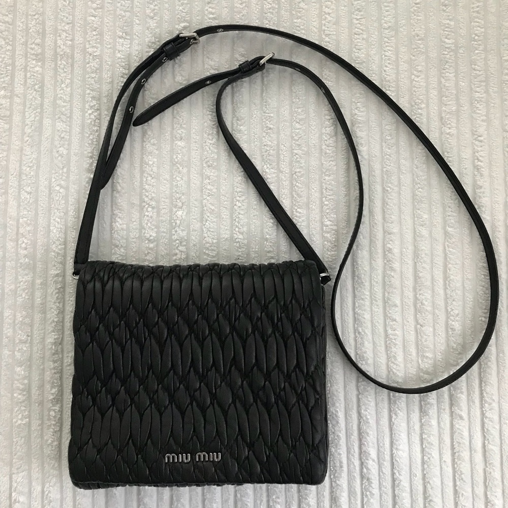 Miumiu Matelasse crossbody bag